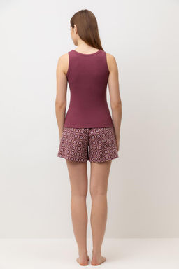 Е 20174/красно-коричневый,роза востока пижама жен - Very neat фото 3