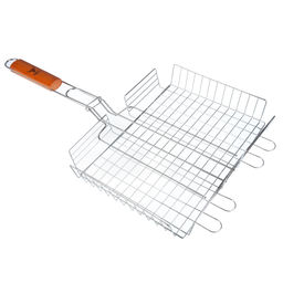GRILLBOOM Решетка гриль 23*29*6см, хром арт. 104-028