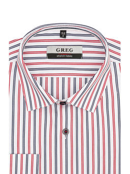 Сорочка мужская длинный рукав GREG 161/237/0377/ZN/1p STRETCH