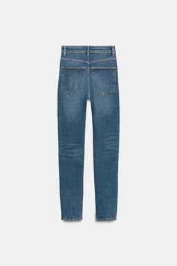 TRF HIGH-WAIST SKINNY JEANS - Zara фото 16
