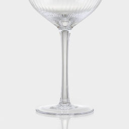 Бокал для вина Magistro «Орион», 550 мл, 10×22 см, с золотой отводкой, стекло, прозрачный