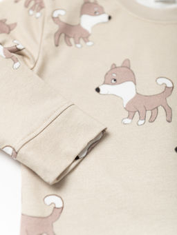 Лонгслив детский, песочный, 698