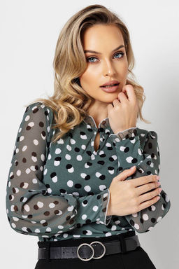 Блузка женская 7053/27/Оливковый