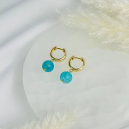 Серьги из Амазонита - Радуга самоцветов фото 2