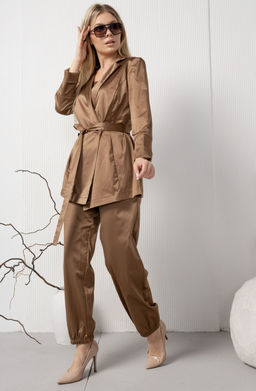 Брюки AMORI 5204 шоколад  фото 3