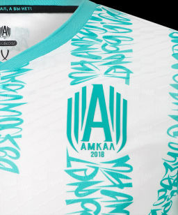 Футболка игровая Jogel AMKAL PerFormDRY Jersey, белый/бирюзовый  фото 8