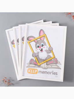 Набор фоторамок для фото 30×40 см Keep memories «Формат», 4 шт., белый, (пластиковый экран)