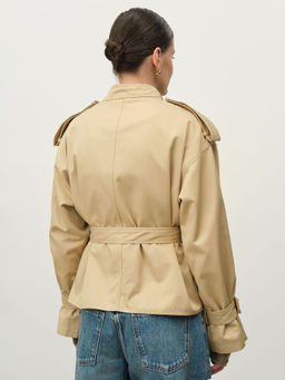 Плащ женский 1-51011-9724 песочный