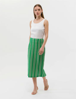 Z_mr_t Regular Dokuma Etek - Pierre cardin фото 3