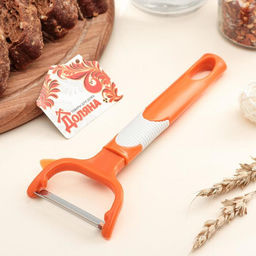 Цена за 2 шт. Овощечистка Доляна Ритм, 15 см, цвет МИКС фото 5