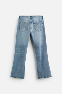RIPPED FLARE FIT JEANS - Zara фото 7
