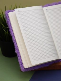 Блокнот плюшевый "Mermaid tail", mix, 21,5х15 см, плотность 80 гр.