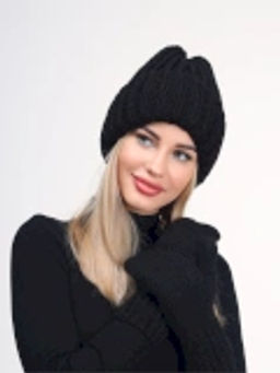 Комплект Нора (шапка + варежки) - Tamasha фото 3