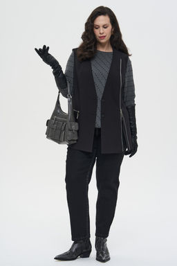 Джемпер Диагонали серый - Intikoma фото 9