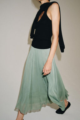 ZW COLLECTION MIDI SKIRT - Zara фото 4