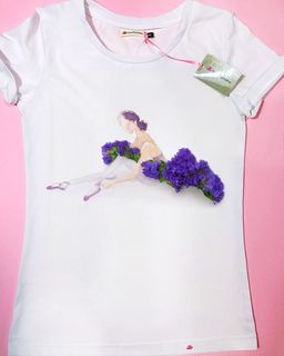 Эксклюзивная футболка Yana Pletneva упаковка плотный Zip пакет!