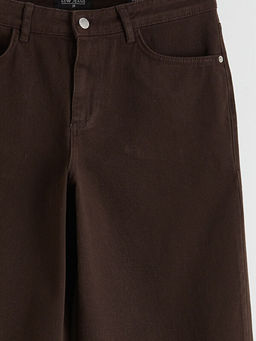 Wideleg Kad?n Jean Pantolon