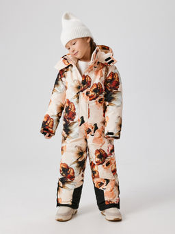 ACOOLA / Комбинезон (утепленный) детский Onega бежевый принт  фото 4