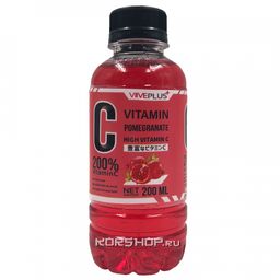Гранатовый напиток с витамином С Viveplus, 200 мл Акция