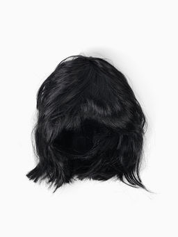 Парик карнавальный "Каре" черный, 1 шт. 110 гр.