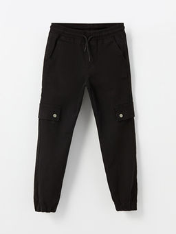 Beli Lastikli Erkek ?ocuk Kargo Jogger Pantolon