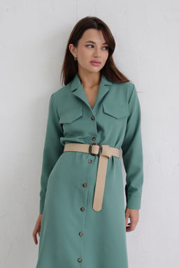 Платье-рубашка с английским воротником - Martichelli фото 75