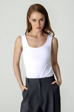 Арт.3801/4 Майка женская 44-48 (3 шт) Цвет:белый - Калинка фото 6