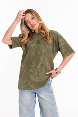 Футболка М324234Тд хаки - Елена фото 6