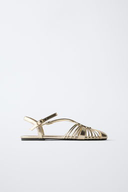 CANGREJERA TIRAS METALIZADA / Oro