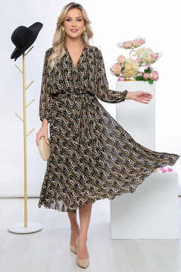 Платье Леди Шик (беж) П5478