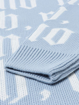 Джемпер женский MIST Knitwear, размер 48-50, голубой