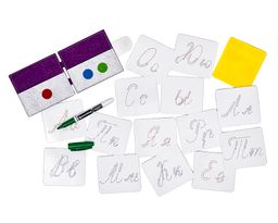 Набор карточек Учимся писать. Прописные буквы - Smiledecor фото 4