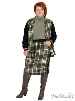 Юбка Модель №989 размеры 44-84 - Plusmoda фото 6