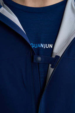 Куртка Синий Guanjun Trail Jacket - Anta фото 2