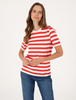 Beyaz Regular Fit Ti__rt - Pierre cardin фото 3