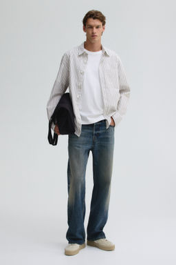 Camisa de popelina Loose Fit - H&m фото 3