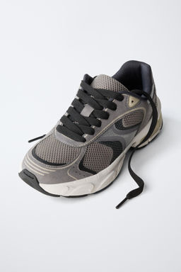 ZAPATILLA DEPORTIVA MULTIPIEZAS / Negro - Zara фото 3