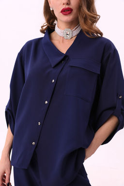 Жакет NIKVA н902-1 сапфир фото 5