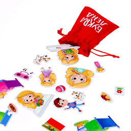 Магнитная книжка-игрушка Распорядок дня - Буква-ленд фото 5