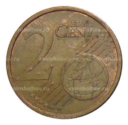 Монета 2 евроцента 2003 года J Германия