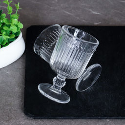 Рюмка 6 штук 80 мл на ножке прямая / F207-1A /уп 24/ - Галеонтрейд фото 4