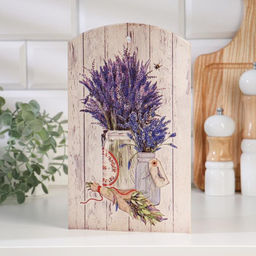 Доска сувенирная Лавандовый букет 18х30 см - Simaland фото 2