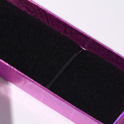 Цена за 6 шт. Коробочка подарочная под браслет/цепочку/часы Голография, 21x4 (размер полезной части 20,5х3,7см), цвет МИКС - Simaland фото 3