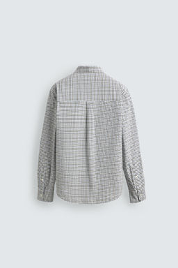 CAMISA CUADROS LIMITED EDITION / Celeste - Zara фото 8