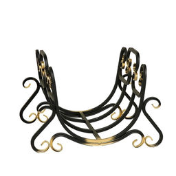 Дровница «Винтаж», 60×50×40 см, сталь, кованая, чёрная