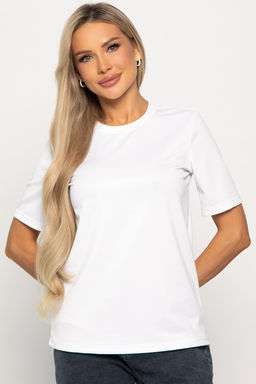 Футболка базовая (белая) Б14943-10М - Lt collection фото 2