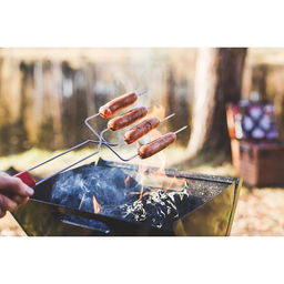 Вилка-гриль для сосисок Maclay, хромированная сталь, 50x12 см, рабочая поверхность 20x12 см  фото 5