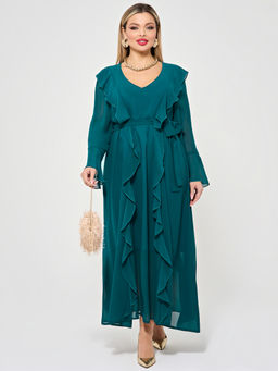 Платье 0372-1 бирюзовый - Dora фото 8