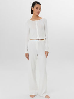 Комплект домашний женский белый