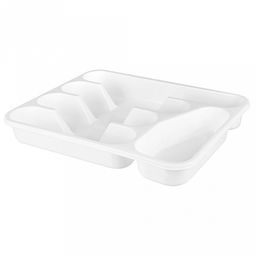 Лоток для столовых приборов пластмассовый 37х30х6,5см (Россия) - Домашняя мода фото 4